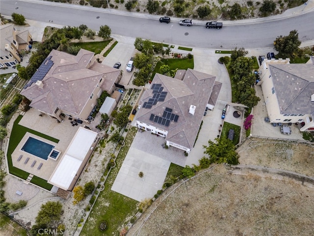 aerial view of property's location