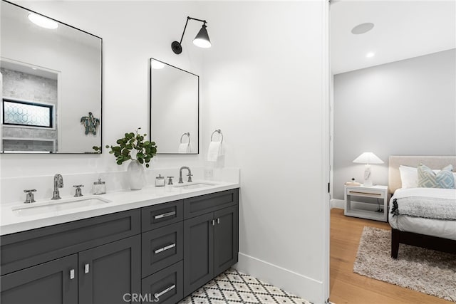 1530 Anita Ln, Newport Beach, CA 92660 - bathroom with double vanity and ensuite bathroom
