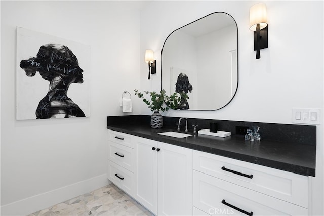 1530 Anita Ln, Newport Beach, CA 92660 - bathroom featuring vanity and baseboards