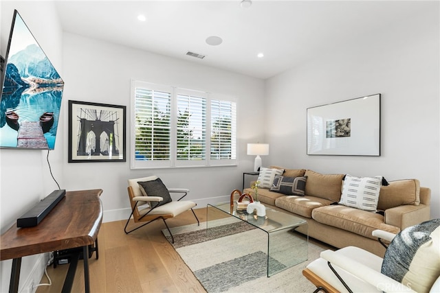 1530 Anita Ln, Newport Beach, CA 92660 - living area featuring wood finished floors and recessed lighting
