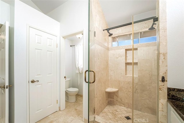16 Allyssum, Rancho Santa Margarita, CA 92688 - bathroom with a stall shower and toilet