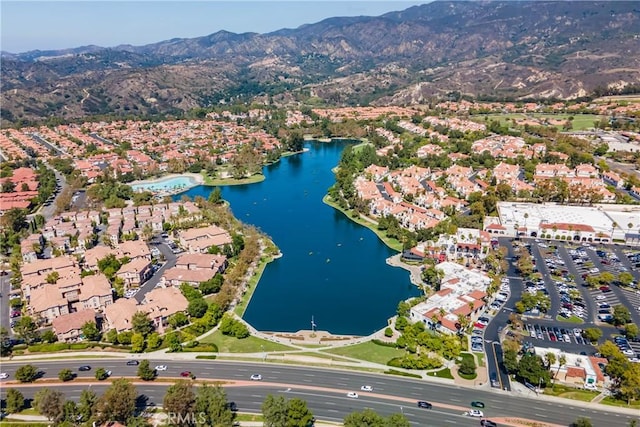 16 Allyssum, Rancho Santa Margarita, CA 92688 - aerial view of property's location with a water and mountain view