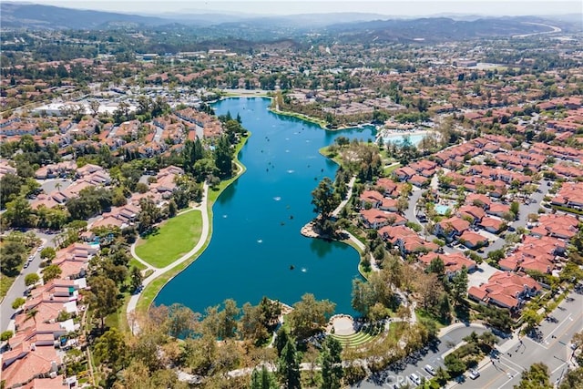 16 Allyssum, Rancho Santa Margarita, CA 92688 - aerial view of property and surrounding area featuring nearby suburban area and a water and mountain view