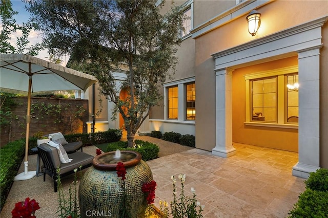 25 Tenderfoot, Irvine, CA 92602 - view of patio / terrace featuring fence