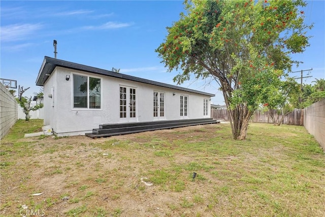 4531 N De Lay Ave, Covina, CA 91722 - back of house featuring french doors and stucco siding