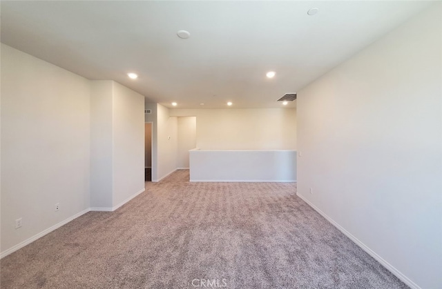 24295 Insignia Dr, Menifee, CA 92584 - unfurnished room featuring carpet flooring, recessed lighting, and baseboards
