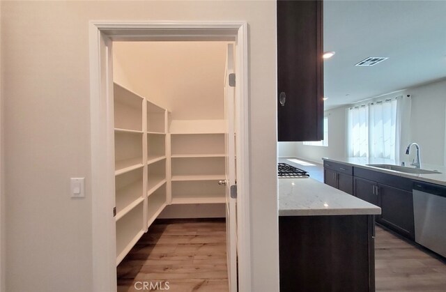 24295 Insignia Dr, Menifee, CA 92584 - storage area featuring a sink
