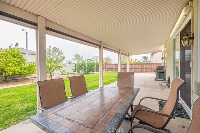 20800 Brana Rd, Riverside, CA 92508 - fenced backyard with a patio area and grilling area