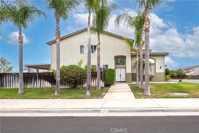 20800 Brana Rd, Riverside, CA 92508 - view of front of home with stucco siding