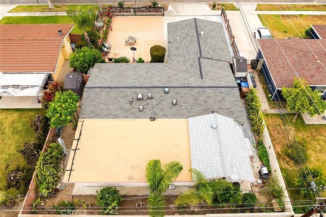 view of subject property