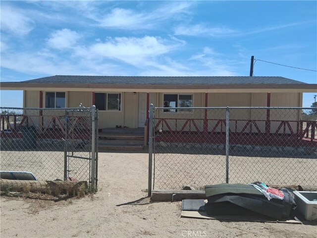 4626 Duncan Rd, Phelan, CA 92371 - back of house with roof with shingles
