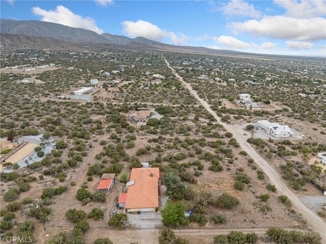 1275 Tamarack Rd, Pinon Hills, CA 92372 - drone / aerial view of mountains and a desert landscape