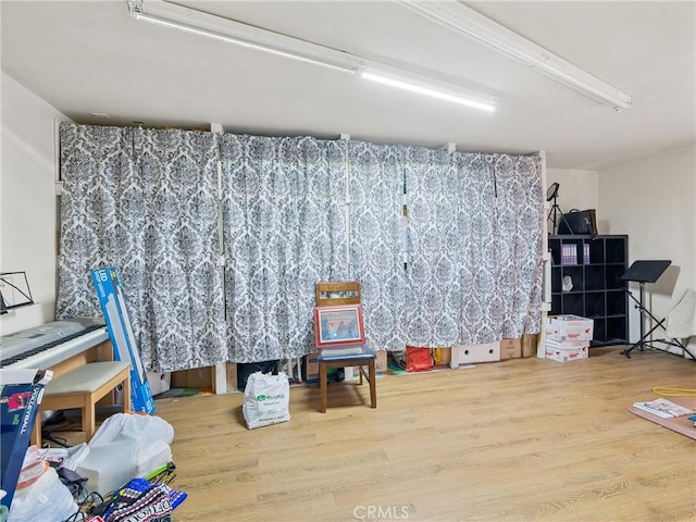 1275 Tamarack Rd, Pinon Hills, CA 92372 - misc room with wood finished floors