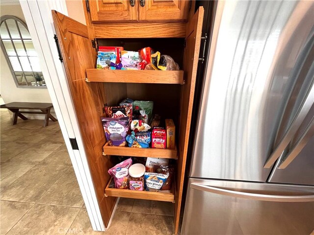 view of pantry