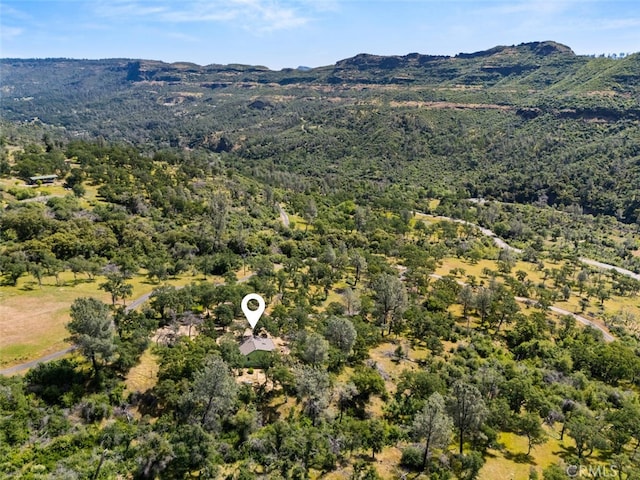 12760 Center Gap Rd, Chico, CA 95928 - bird's eye view of a mountainous background and a forest