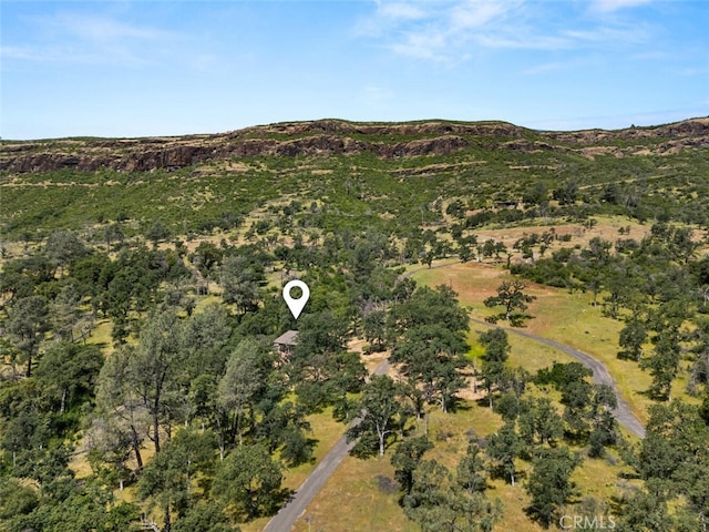 12760 Center Gap Rd, Chico, CA 95928 - aerial overview of property's location with mountains