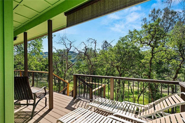 12760 Center Gap Rd, Chico, CA 95928 - view of wooden deck
