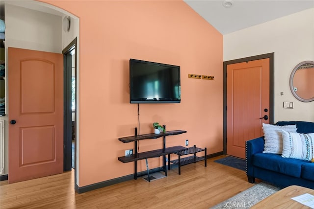 12760 Center Gap Rd, Chico, CA 95928 - living room featuring light wood-style flooring and baseboards