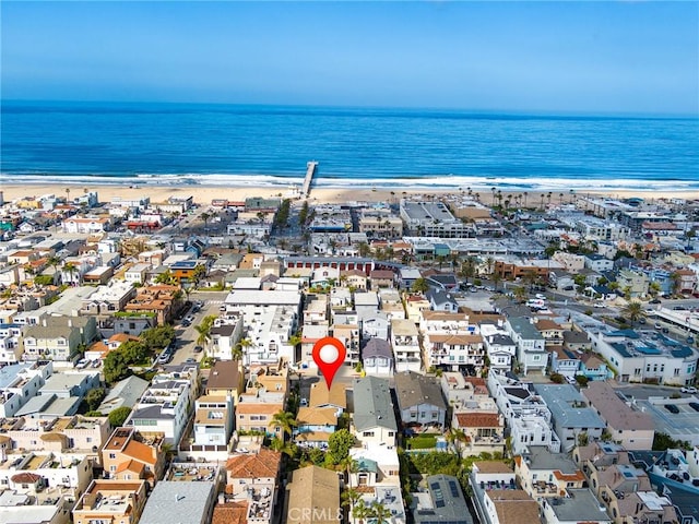 1122 Loma Dr, Hermosa Beach, CA 90254 - aerial view of property's location with expansive beach