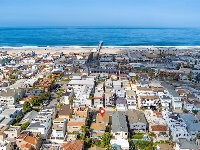 1122 Loma Dr, Hermosa Beach, CA 90254 - aerial overview of property's location featuring unending shoreline and nearby suburban area