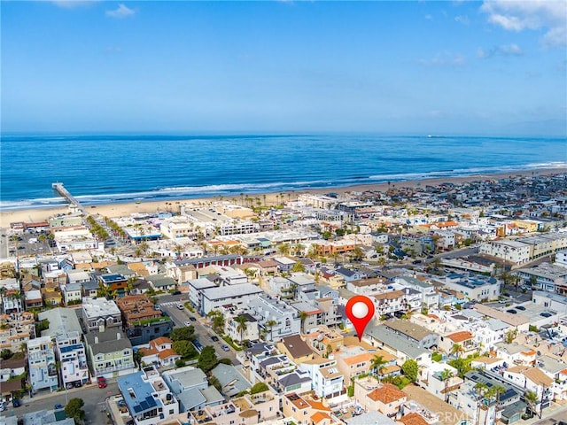 1122 Loma Dr, Hermosa Beach, CA 90254 - aerial view of property and surrounding area with extended coastline