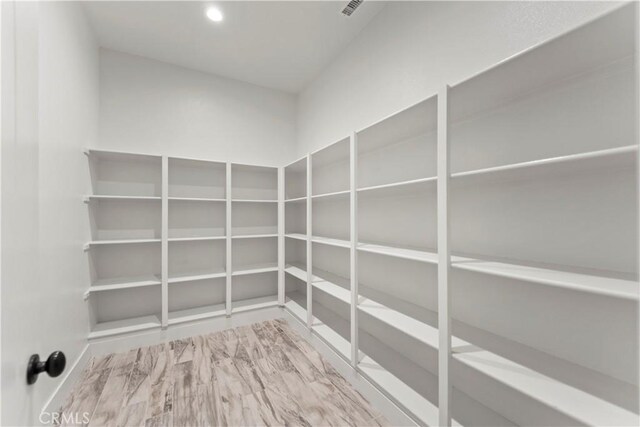 view of pantry