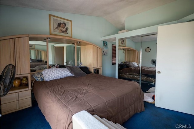 13117 Pan Am Blvd, Moreno Valley, CA 92553 - carpeted bedroom with vaulted ceiling and a closet