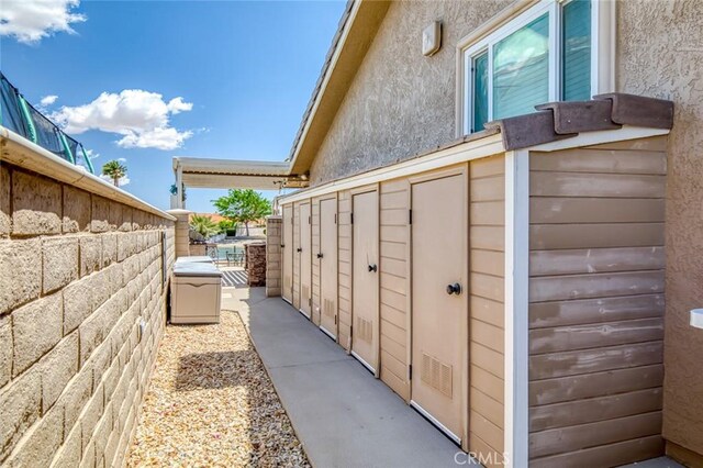 13545 Anchor Dr, Victorville, CA 92395 - view of property exterior featuring stucco siding