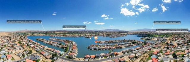 13545 Anchor Dr, Victorville, CA 92395 - bird's eye view of a water and mountain view