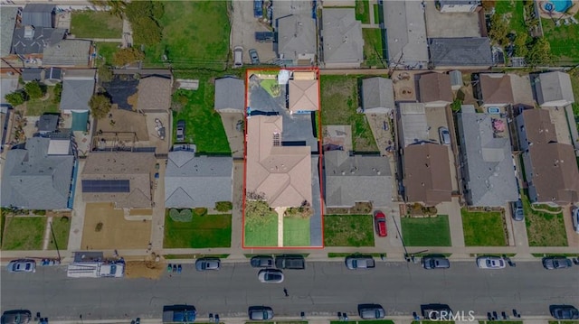1933 W 147th St, Gardena, CA 90249 - aerial perspective of suburban area featuring property boundaries highlighted