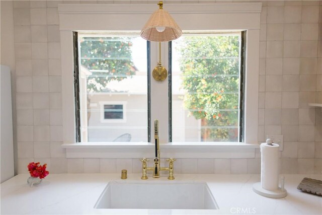 bathroom with a sink