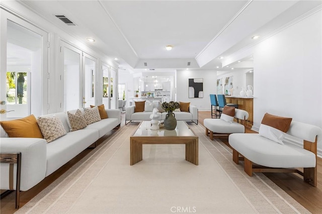 2638 Highridge Dr, Chino Hills, CA 91709 - living room featuring ornamental molding and plenty of natural light