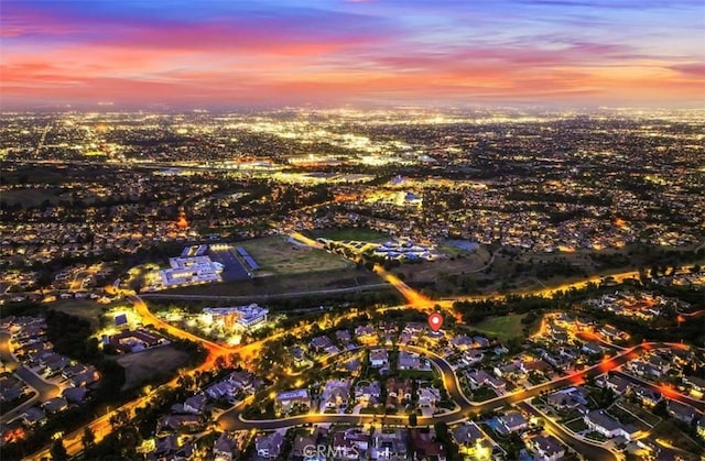 2638 Highridge Dr, Chino Hills, CA 91709 - view of aerial view at dusk