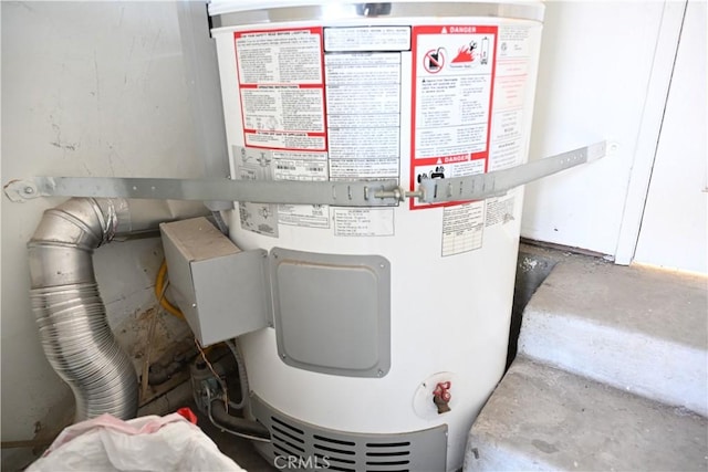 25258 Taylor St, Loma Linda, CA 92354 - utility room with strapped water heater