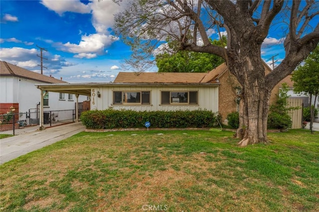 6016 Wilson Ave, South Gate, CA 90280 - ranch-style house featuring board and batten siding