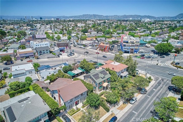 1023 S Wilton Pl, Los Angeles, CA 90019 - bird's eye view of mountains