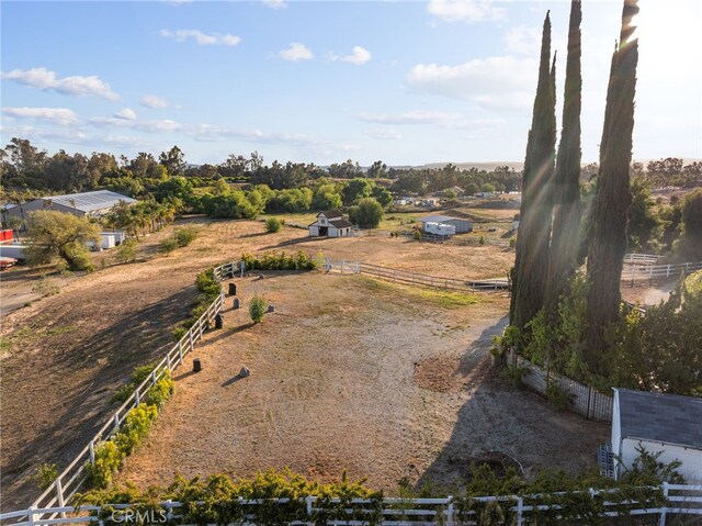 overview of rural landscape
