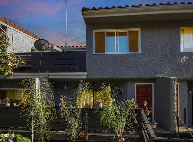 4578 Saviers Rd, Oxnard, CA 93033 - view of front facade with a balcony and stucco siding