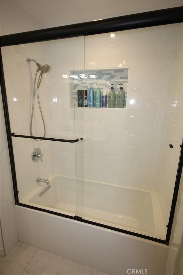 220 S Guadalupe Ave Unit 5, Redondo Beach, CA 90277 - full bathroom featuring bath / shower combo with glass door