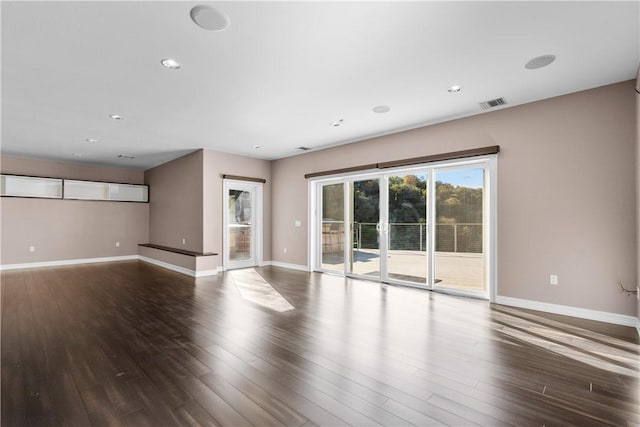 561 S Ventu Park Rd, Newbury Park, CA 91320 - spare room featuring wood finished floors and recessed lighting