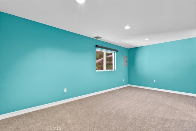 561 S Ventu Park Rd, Newbury Park, CA 91320 - carpeted spare room featuring recessed lighting and baseboards