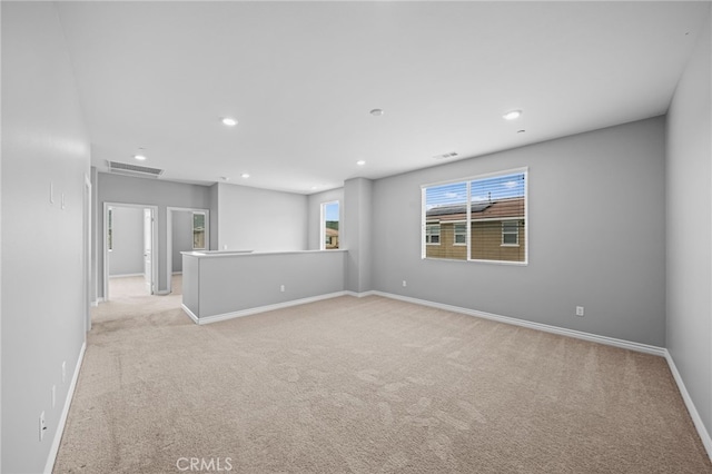 33378 Barmetta Ln, Temecula, CA 92592 - unfurnished room with light carpet, recessed lighting, and baseboards