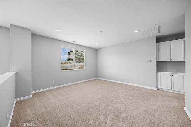 33378 Barmetta Ln, Temecula, CA 92592 - unfurnished room featuring light carpet, baseboards, and recessed lighting