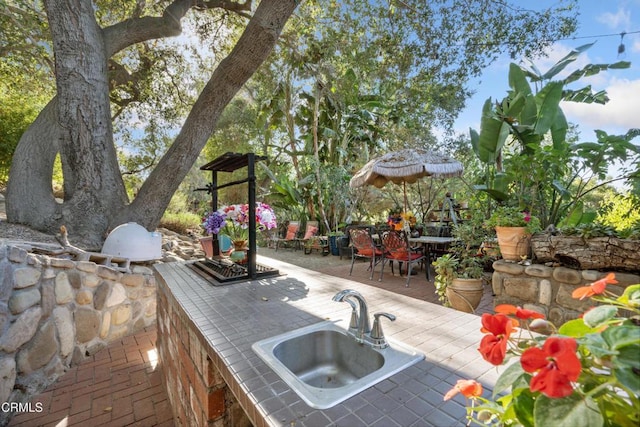 11380 N Ventura Ave, Ojai, CA 93023 - view of patio with outdoor dining space and a deck