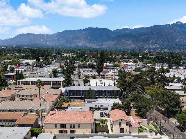 81 N Grand Oaks Ave Unit 102, Pasadena, CA 91107 - drone / aerial view of mountains
