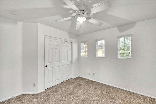 37089 Meadow Brook Way, Beaumont, CA 92223 - unfurnished bedroom featuring carpet flooring, baseboards, and a closet