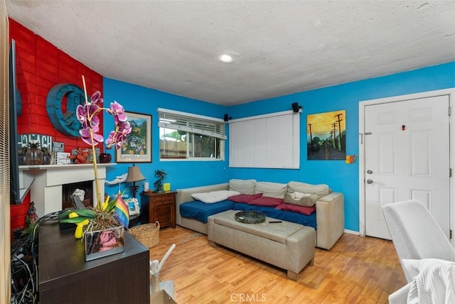 2785 Solana Way, Laguna Beach, CA 92651 - bedroom with wood finished floors, a textured ceiling, and recessed lighting