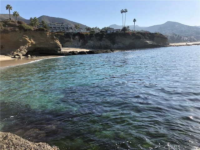 2785 Solana Way, Laguna Beach, CA 92651 - water view featuring a mountainous background