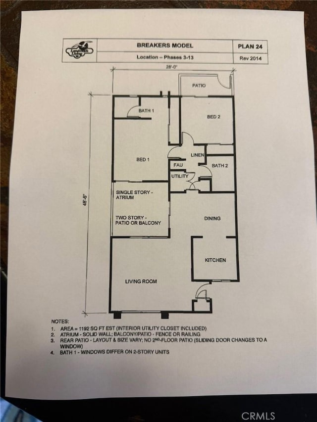 8566 Fallbrook Cir Unit C704B, Huntington Beach, CA 92646 - room layout