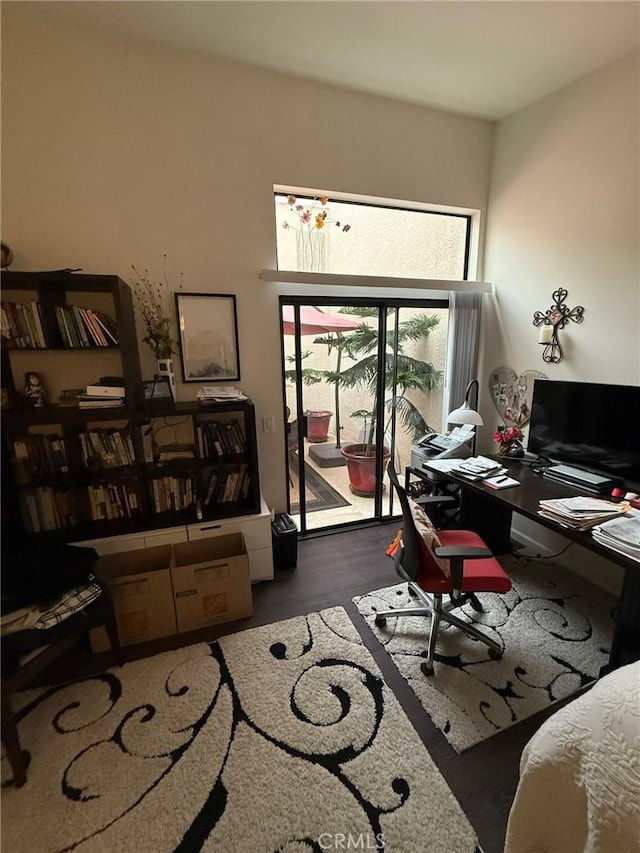 8566 Fallbrook Cir Unit C704B, Huntington Beach, CA 92646 - office with wood finished floors